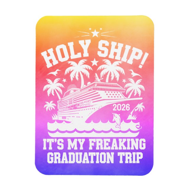 Cruise Ship Decor Stateroom Magnet (Vertical)