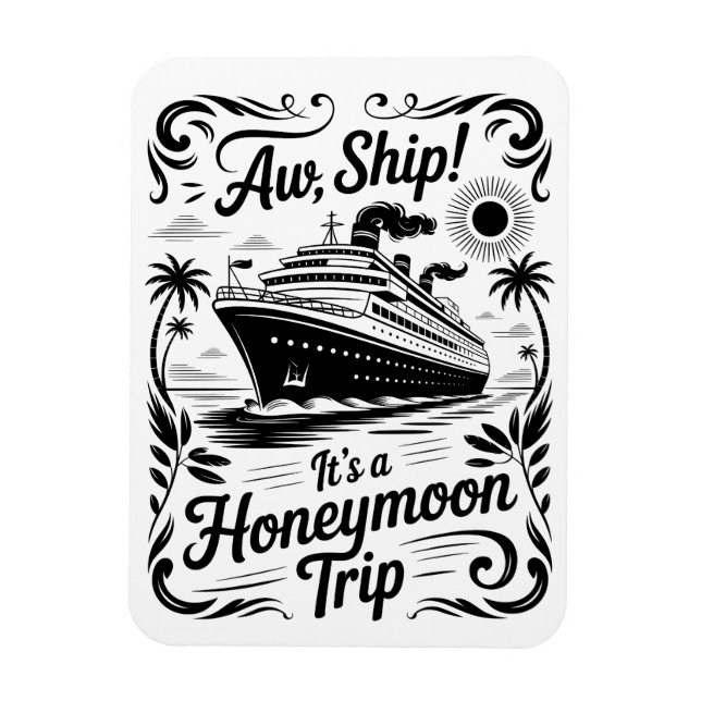Cruise Ship Decor Stateroom Magnet (Vertical)