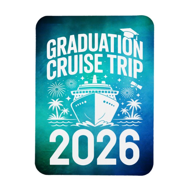 Cruise Ship Decor Stateroom Magnet (Vertical)