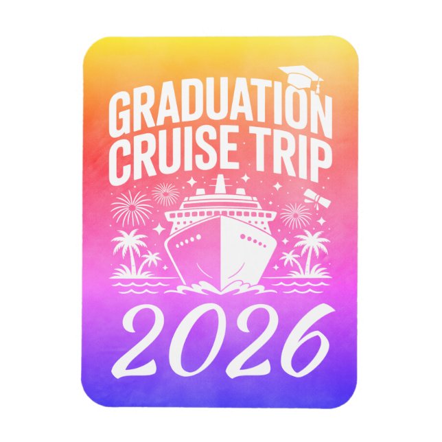 Cruise Ship Decor Stateroom Magnet (Vertical)