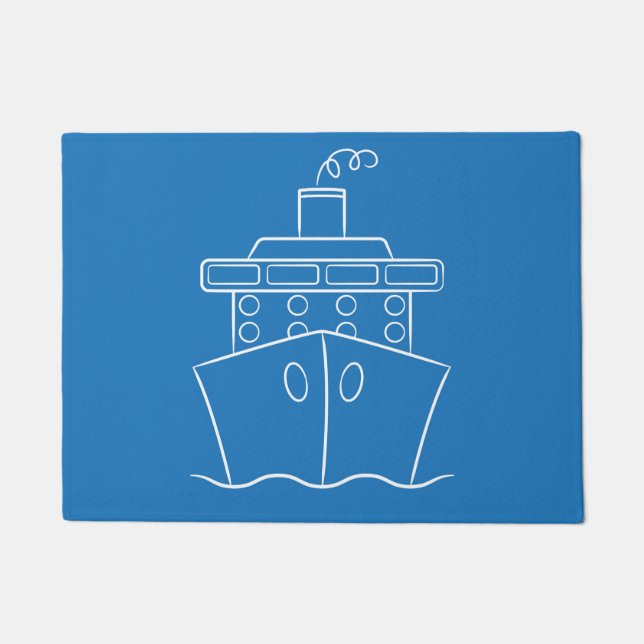 Cruise ship doormat (Front)