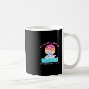 Cruise Ship Funny Vacation Travel Party Humor Beac Coffee Mug