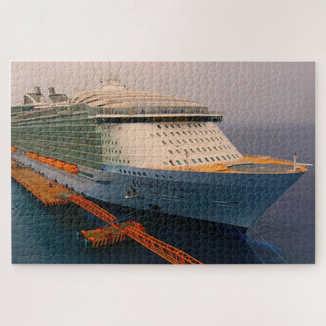 Cruise ship jigsaw puzzle (Horizontal)
