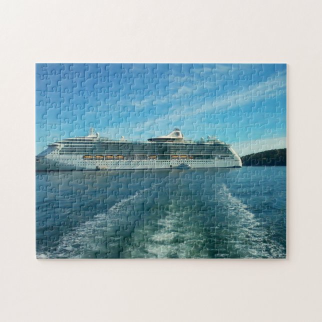 Cruise ship jigsaw puzzle (Horizontal)