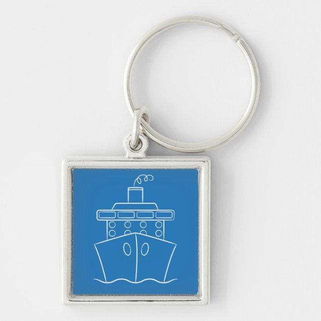 Cruise ship key ring (Front)