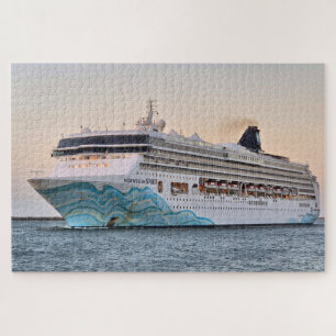 Cruise ship late afternoon jigsaw puzzle