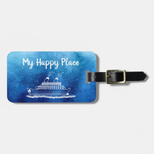 Cruise Ship Luggage Tag
