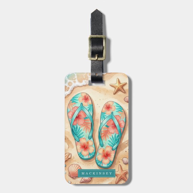 Cruise Ship Luggage Tag (Front Vertical)