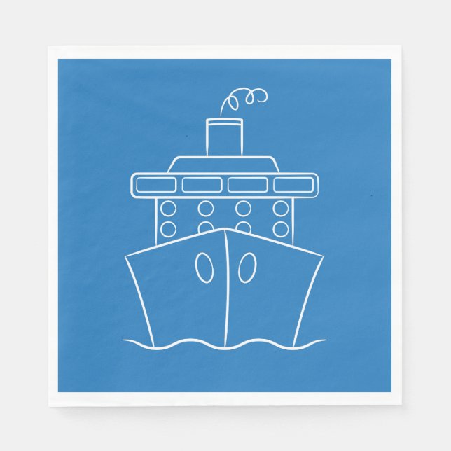 Cruise ship napkin (Front)