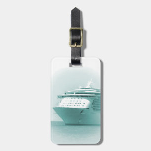 Cruise Ship Personalised Luggage Tag