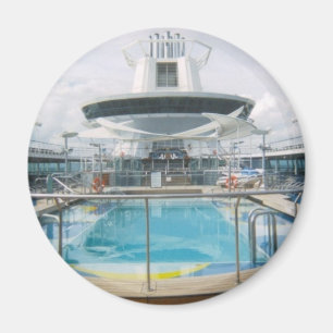 Cruise Ship Pool Magnet