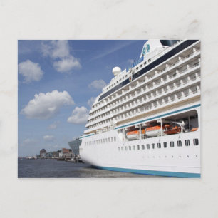 Cruise Ship Postcard