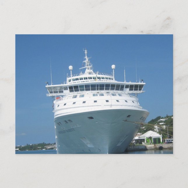Cruise Ship Postcard (Front)