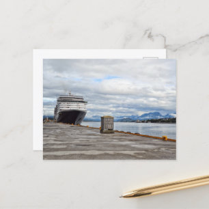 cruise ship postcard