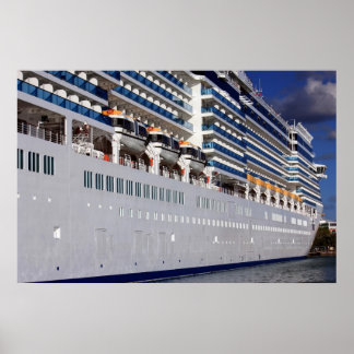 Cruise ship Poster