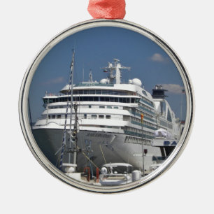 Cruise Ship Seabourn Odyssey Metal Ornament
