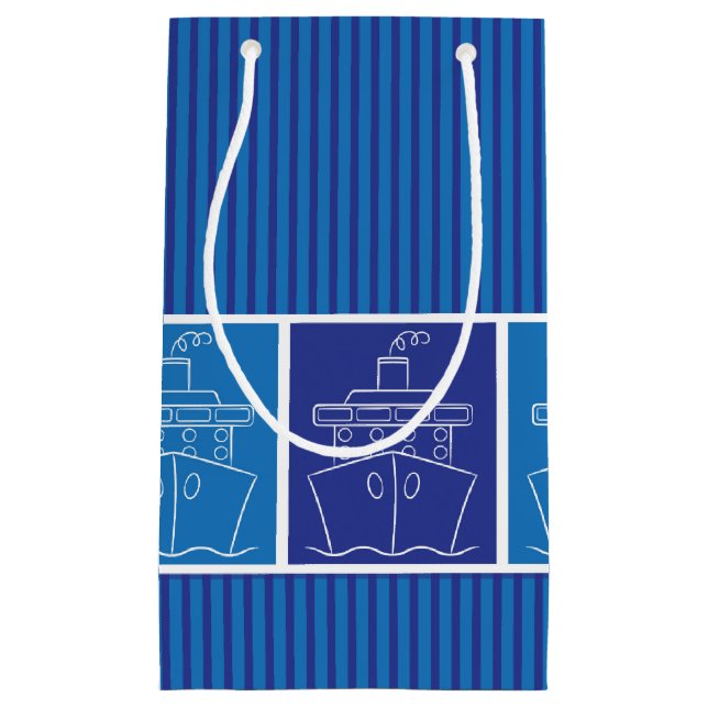 Cruise ship small gift bag (Front)