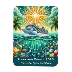 Cruise Ship Stateroom Magnet