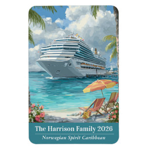Cruise Ship Stateroom Magnet
