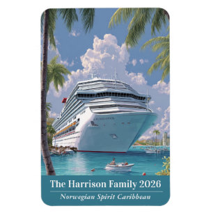 Cruise Ship Stateroom Magnet