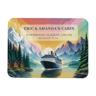 Cruise Ship Stateroom Magnet