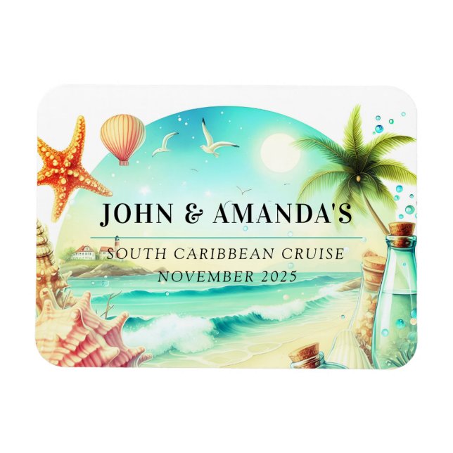 Cruise Ship Stateroom Magnet (Horizontal)