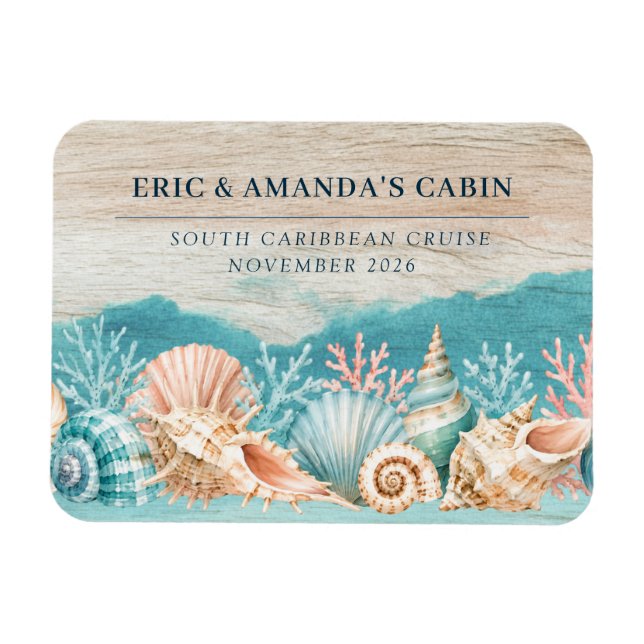 Cruise Ship Stateroom Magnet (Horizontal)