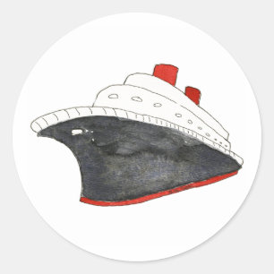 Cruise Ship Sticker