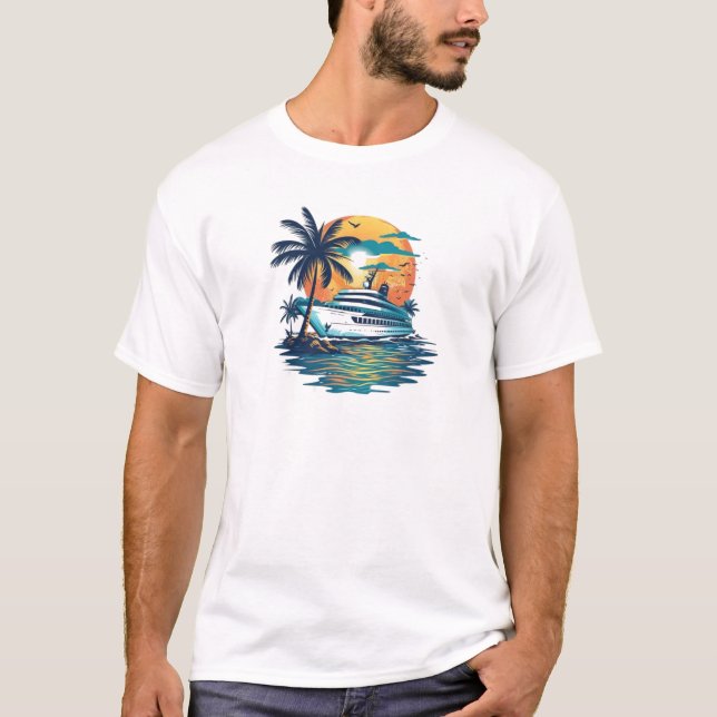 Cruise Ship T-Shirt (Front)