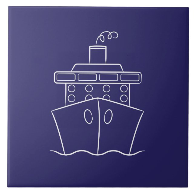 Cruise ship tile (Front)