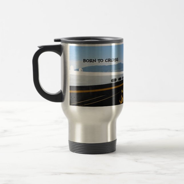 Cruise Ship Travel Mug (Left)