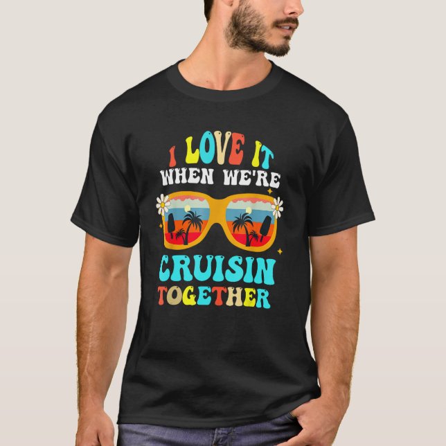 Cruise Ship Vacation Friends Buddies Couples Girl  T-Shirt (Front)