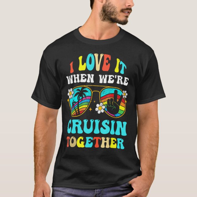 Cruise Ship Vacation Friends Buddies Couples Girl  T-Shirt (Front)