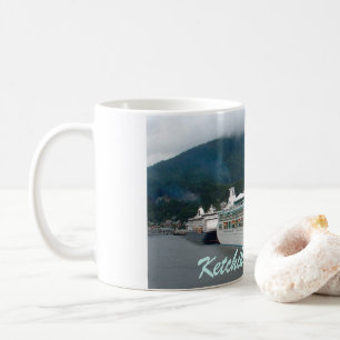 Cruise Ships, Ketchikan, Alaska Coffee Mug