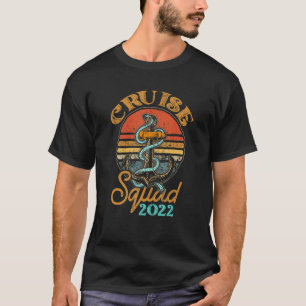 Cruise Squad 2022 Cowhide Leopard Anchor Cruising T-Shirt