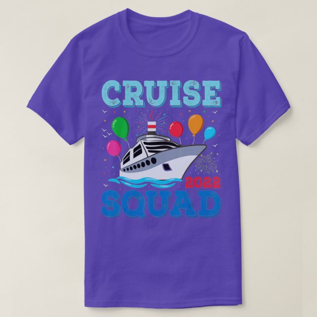 Cruise Squad 2022 Family Matching  Cruise Squad Bi T-Shirt (Design Front)