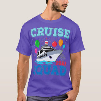 Cruise Squad 2022 Family Matching Cruise Squad Bi T-Shirt