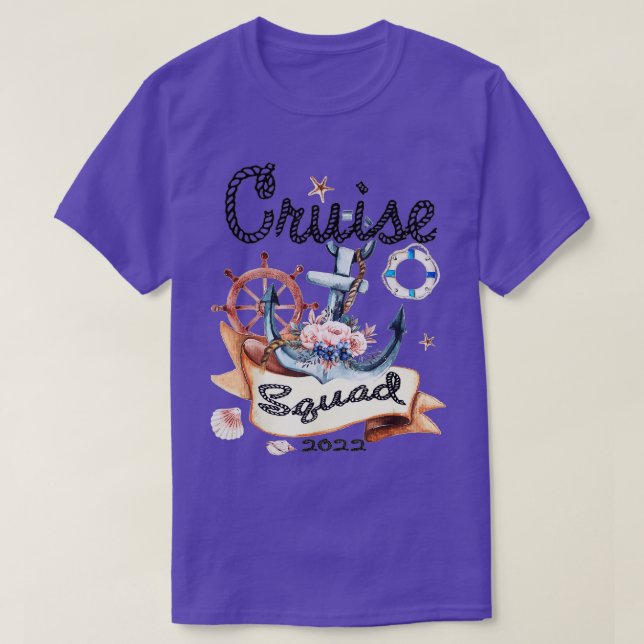 Cruise Squad 2022 Funny Family Matching Cruise Vac T-Shirt (Design Front)
