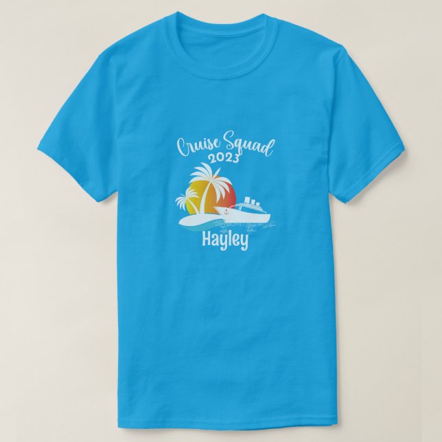 Cruise Squad 2023 Custom T-Shirt (Design Front)