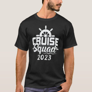 Cruise Squad 2023 Family Matching Group Squad Girl T-Shirt
