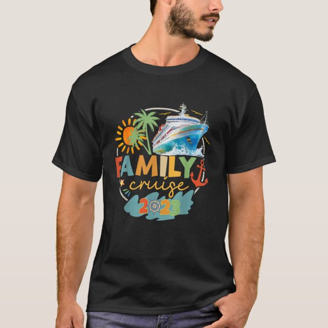 Cruise SQuad 2023 Family Matching Vacation Group T T-Shirt (Front)