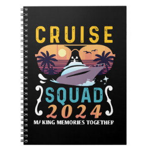 Cruise Squad 2024 Family Vacation Matching Group Notebook