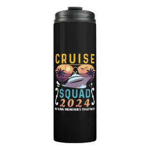 Cruise Squad 2024 Family Vacation Matching Group Thermal Tumbler