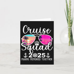 Cruise Squad 2025 Cruise Squad Cruising Summer Vac Card