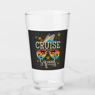 Cruise Squad 2025 Cruising Vacation Drinking Glass