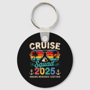 Cruise Squad 2025 Family Group Matching Summer Vac Key Ring