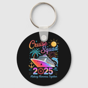 Cruise Squad 2025 Family Group Matching Summer Vac Key Ring
