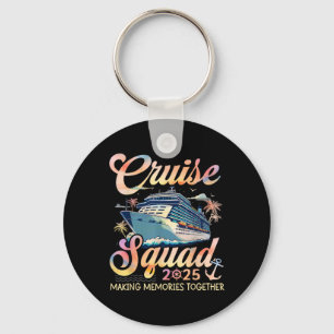 Cruise Squad 2025 Family Group Matching Summer Vac Key Ring