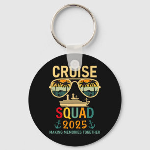Cruise Squad 2025 Family Group Matching Summer Vac Key Ring