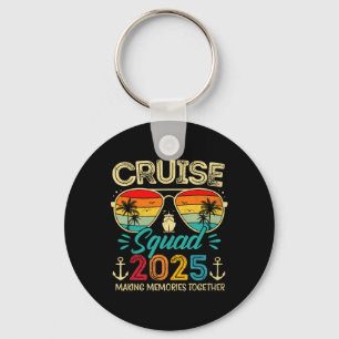 Cruise Squad 2025 Family Group Matching Summer Vac Key Ring